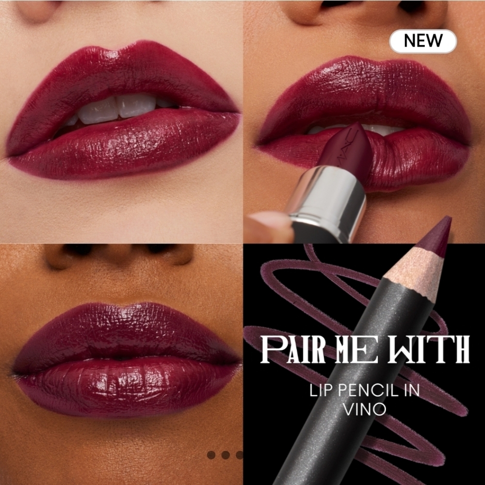 MAC Cosmetics Rebel Mini Lipstick Midtonal Plum Brand New In Box Authentic - Picture 4 of 7